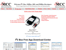 Tablet Screenshot of mcc-us.com